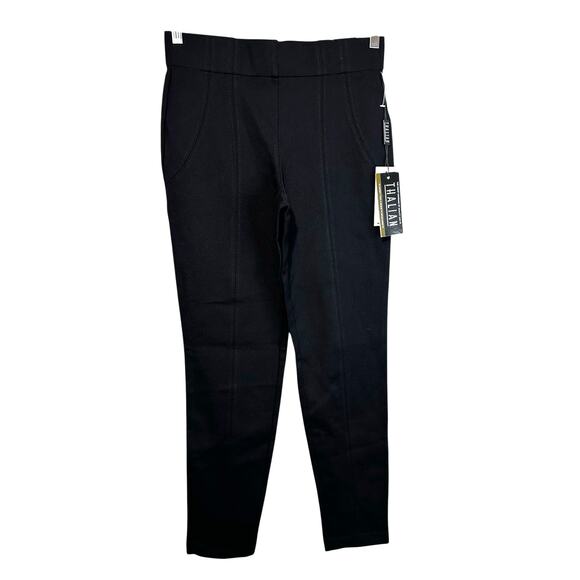 NWT Thalian Jena Trouser Pants Black Ladies 2 Front Seam Workwear Classic Travel - Picture 1 of 10